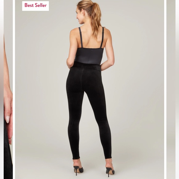 Spanx Velvet Leggings Black Size Small - Picture 7 of 15